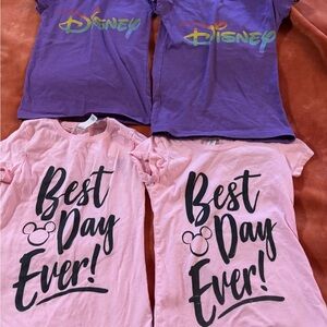 Disney Kids Tops size 5/6 and 7/8